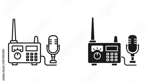 Radio Transmitter Microphone Communication Technology