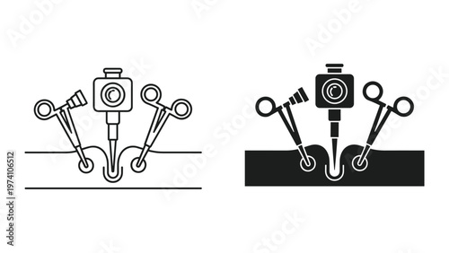 Minimally Invasive Surgery Instruments Medical Procedure