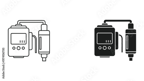 Water Filter Purifier System Icon Medical Equipment