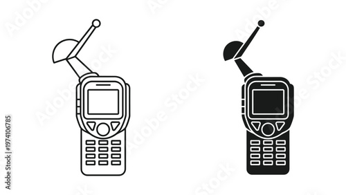 Retro Phone Communication Device