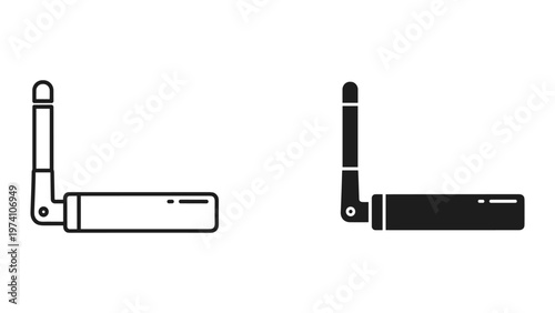 Antenna Signal Transmission Network Icon