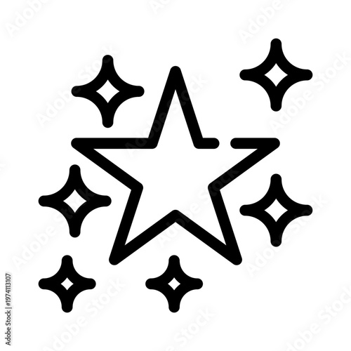 Tableau sur toile highlight line icon