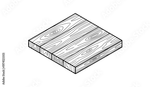 SEO-Friendly Title:
Isometric wood floor tile vector icon for interior design and architecture