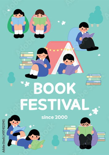 독서 축제, 도서관 축제, 북 페스티벌