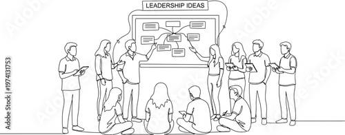 team meeting around table with laptop