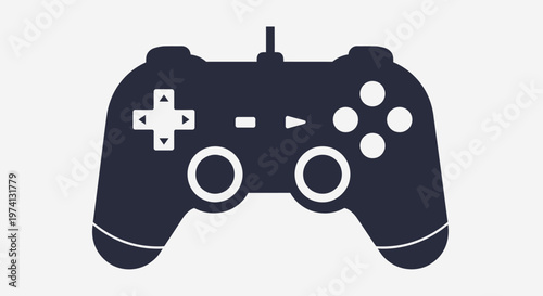 Black video game controller device.