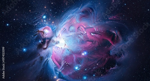 Cosmic Symphony - A Celestial Violinists Melodic Universe.