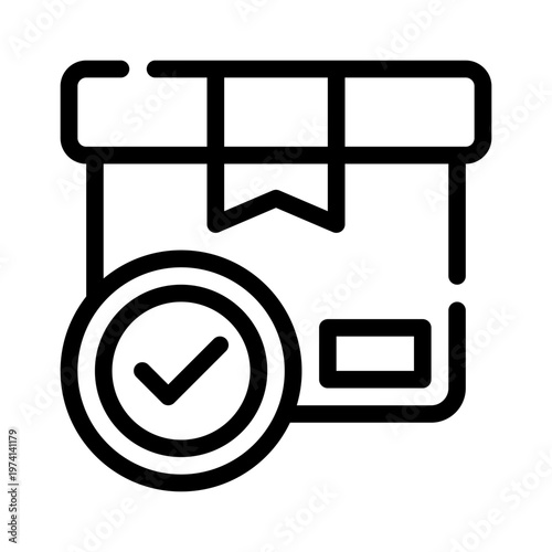 deliveredbox line icon