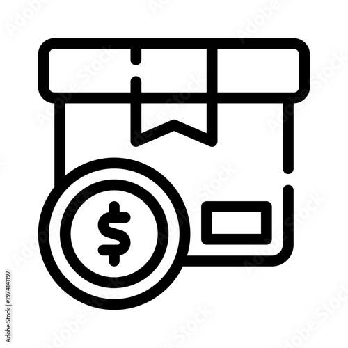 paymentbox line icon