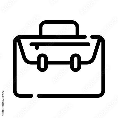 briefcase line icon