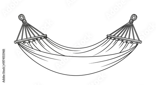 Hammock Swinging Leisure Outdoor Furniture.