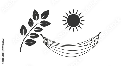 Hammock for relaxation and leisure activities.