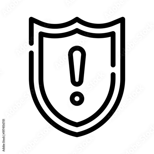 riskshield line icon