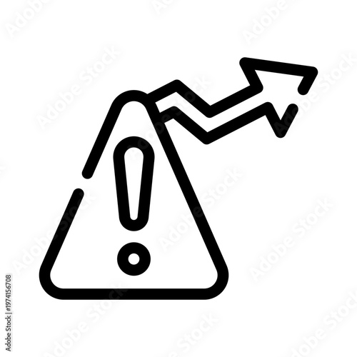 volatility line icon