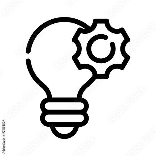 innovation line icon