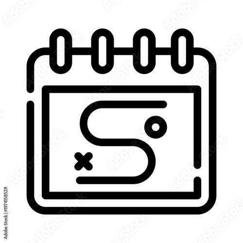 schedule line icon