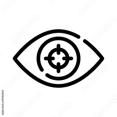 vision line icon