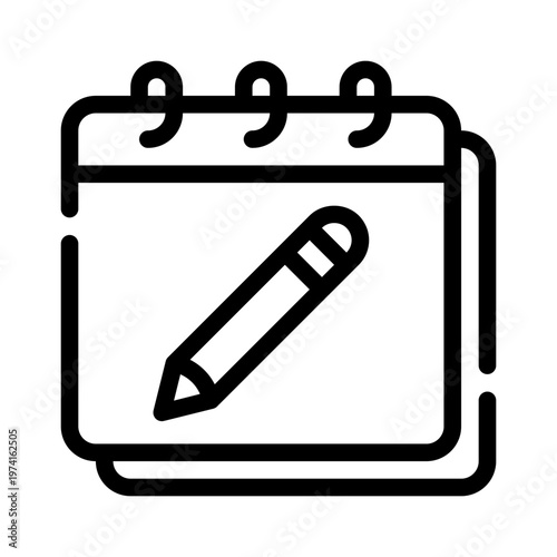 editcalendar line icon