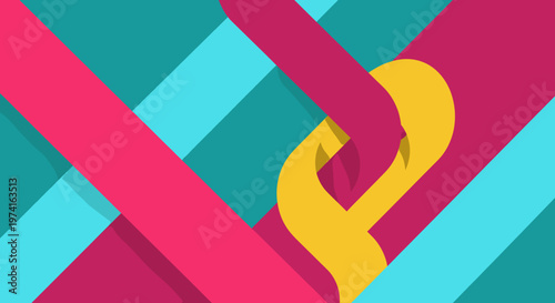 Vibrant, modern geometric shapes evoke a sense of energy and innovation. Ideal for website backgrounds, marketing materials, or any project needing a 