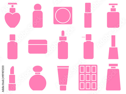 化粧品の素材セット〈ステンシル〉　F