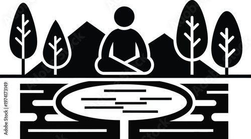 meditation outdoors nature