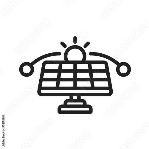 Solar Tracking System Icon