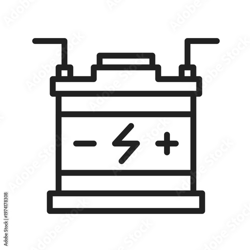 Battery Storage Unit Icon