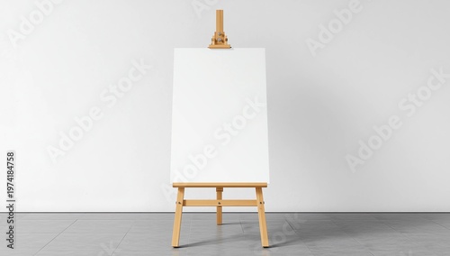 Wedding white Board, welcome sign Mockup , outdoors. Greeting template with clipping path. 3D rendering