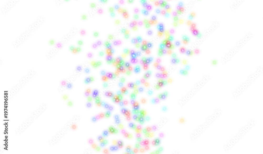Fototapeta premium Neon glowing seamless sparkles effect PNG. abstract glowing colorful sparkling stars, glittering effect, Transparent background.
