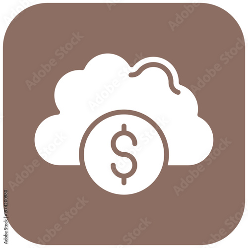 Cloud Money Icon