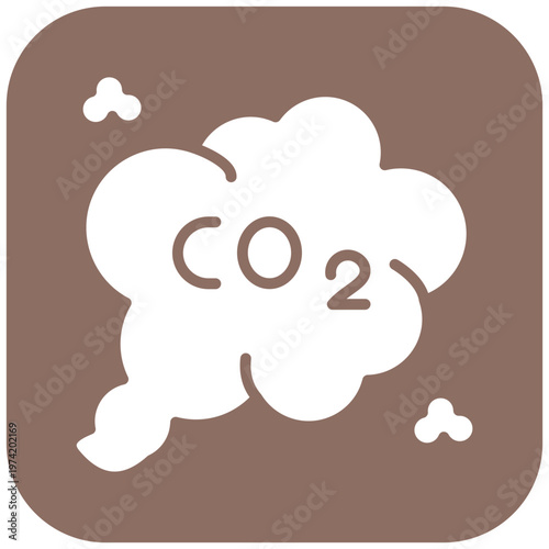 Carbon dioxide Icon