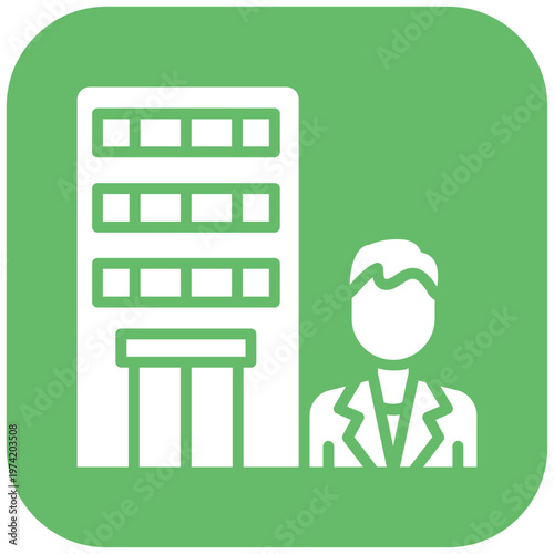 Hotel Administration Icon