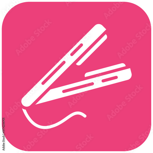 Hair Iron Icon