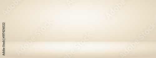 Limbo beige background. Abstract studio gradient bg. 