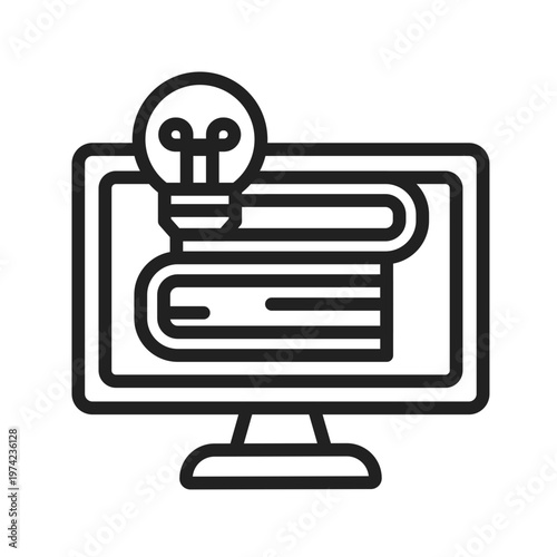 Digital Knowledge Base Icon