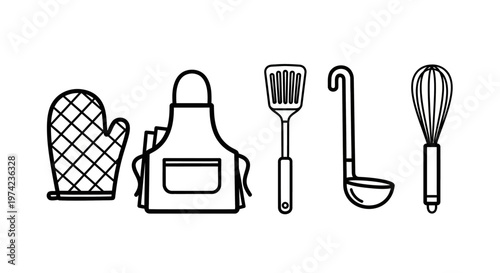 Kitchen utensils and cooking tools 4.
