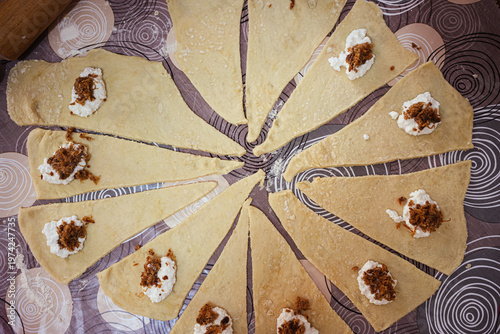 Preparation of homemade rolls