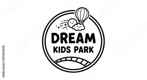 Dream Kids Park Logo Design.