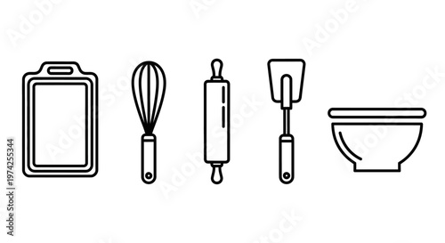 Kitchen utensils and baking tools 2.