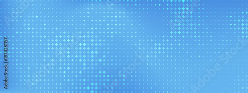 Medical cross pattern vector background. Teal and cyan plus symbols of varied sizes scattered on blue gradient, symbolizing healthcare, hospital, pharmacy, and medicine banner.