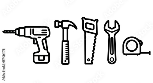 Tools for home improvement and repair.