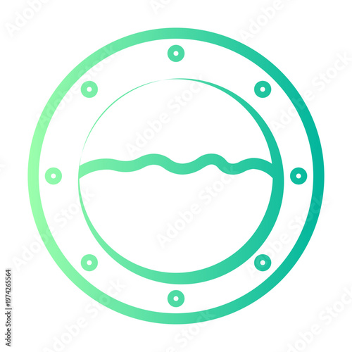 porthole gradient icon