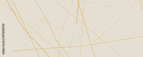 Gold Kintsugi crack pattern on whitish background