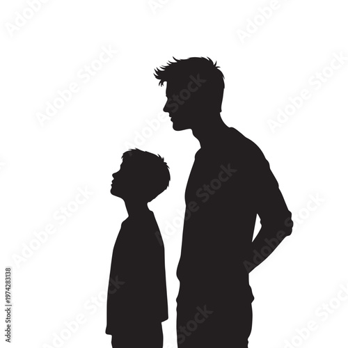 Weight loss transformation silhouette, male body evolution from obese to slim, fitness progress stages vector, health and diet concept