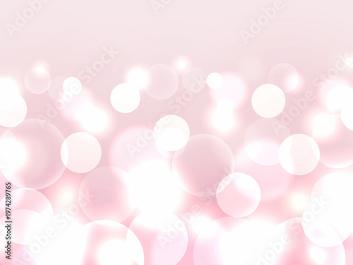 キラキラ美しく輝く光のピンク色の抽象的な背景