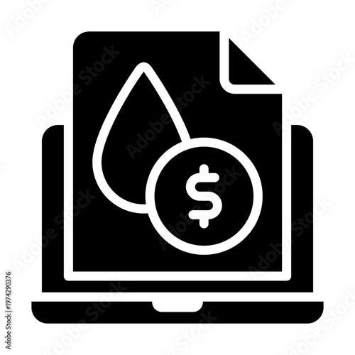 Oil icon vector. Fuel Illustration sign. Petroleum symbol. petrol logo.