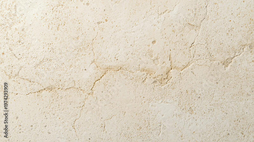 Natural beige stone texture background with cracked surface pattern, high resolution detailed limestone wall backdrop, weathered architectural material, vintage cement plaster, rustic exterior