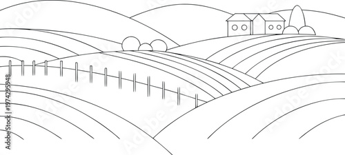 Simple Countryside View