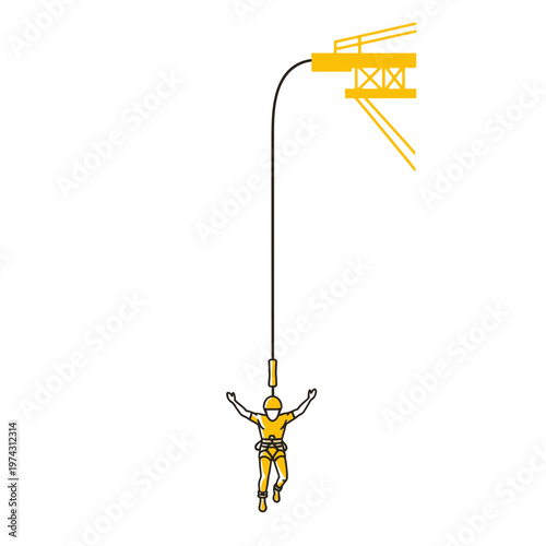 Adrenaline Rush Bungee Jump Adventure Extreme Sport Thrill
