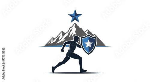 Agile Warrior Summit Shield Symbolizing Strength and Resilience